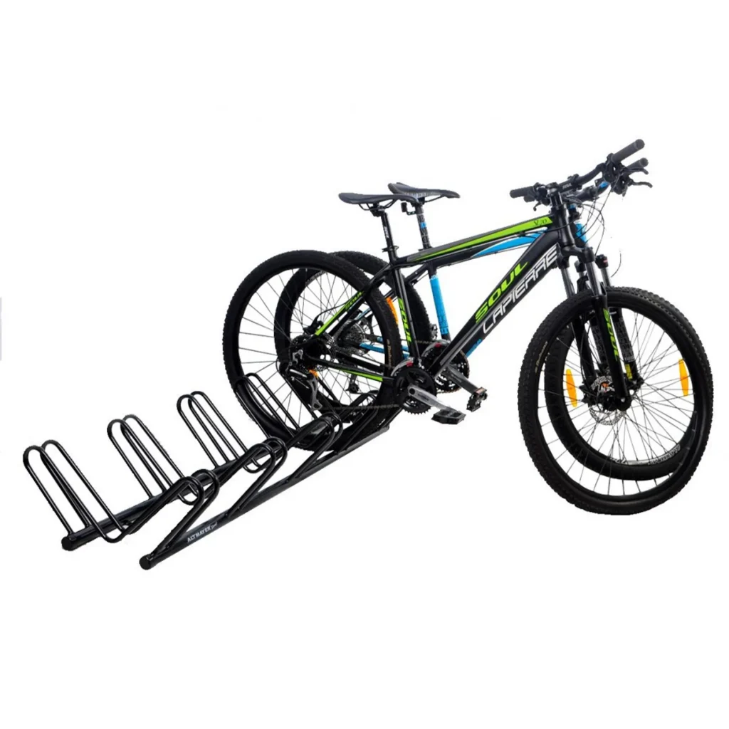 Bicicletário De Chão Para 5 Bicicletas