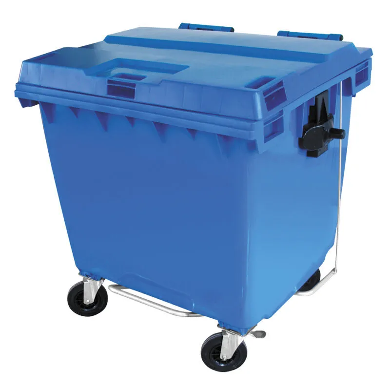Contentor Movel Para Lixo Com Pedal 1000L