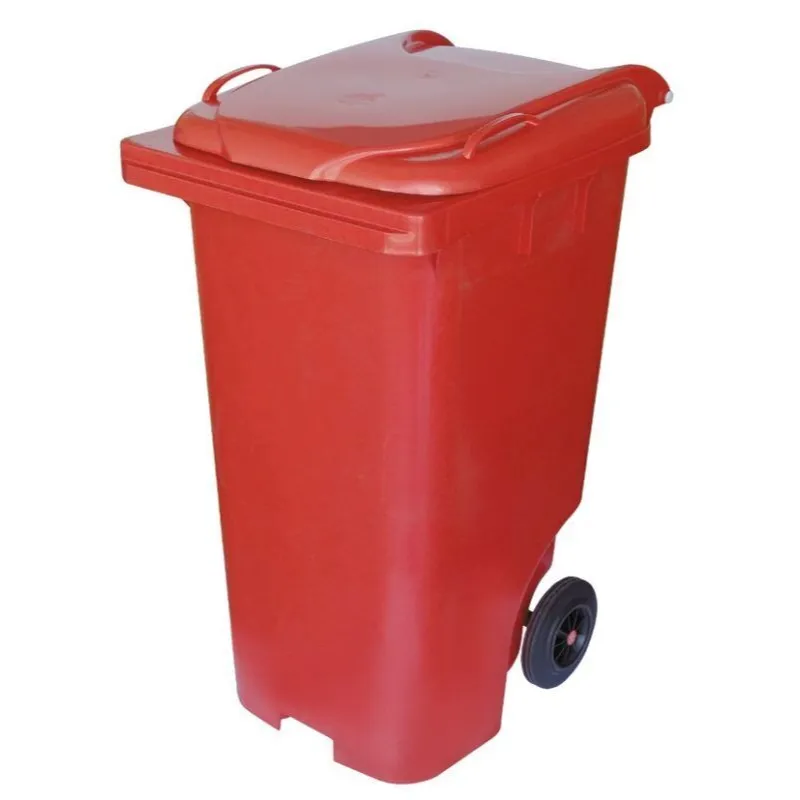 Contetor de Plástico 240L Com Rodas 200mm