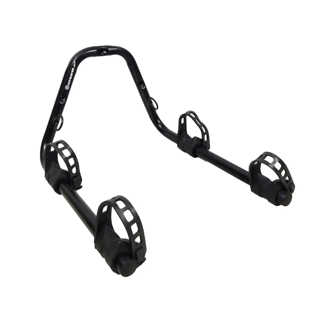 Suporte De Bicicleta Horizontal Duplo Para Fixar Na Parede