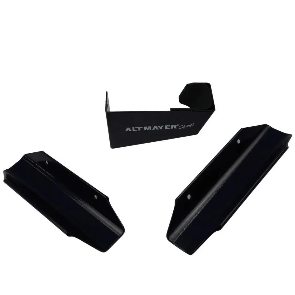 Suporte De Parede Estilo Vitrine Preto