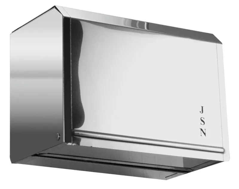 Toalheiro Interfolha Em Aço Inox