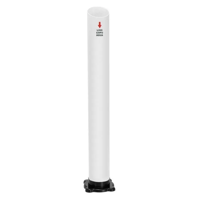 Lixeira Para Copos Utilizados Com 1 Tubo Água