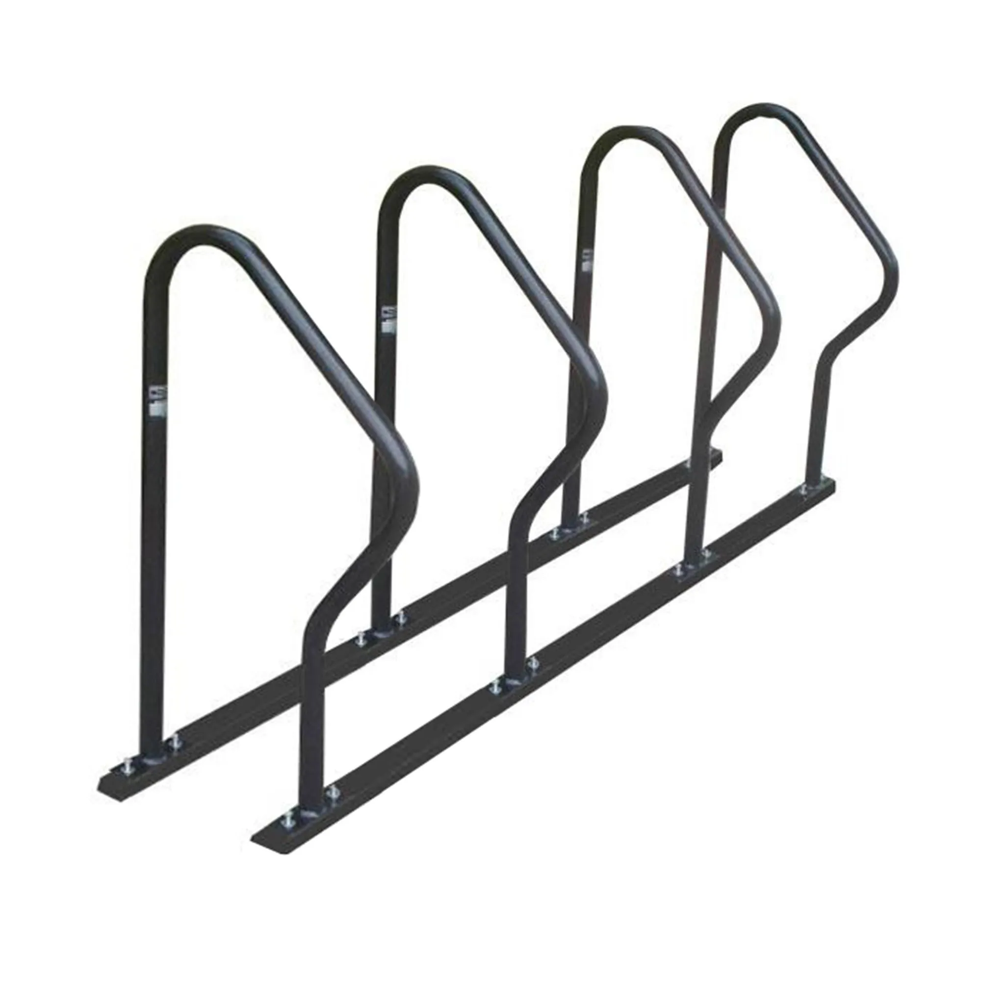 Bicicletario "r" Com Trilho E 4rs P/parafusar- Galvanizado