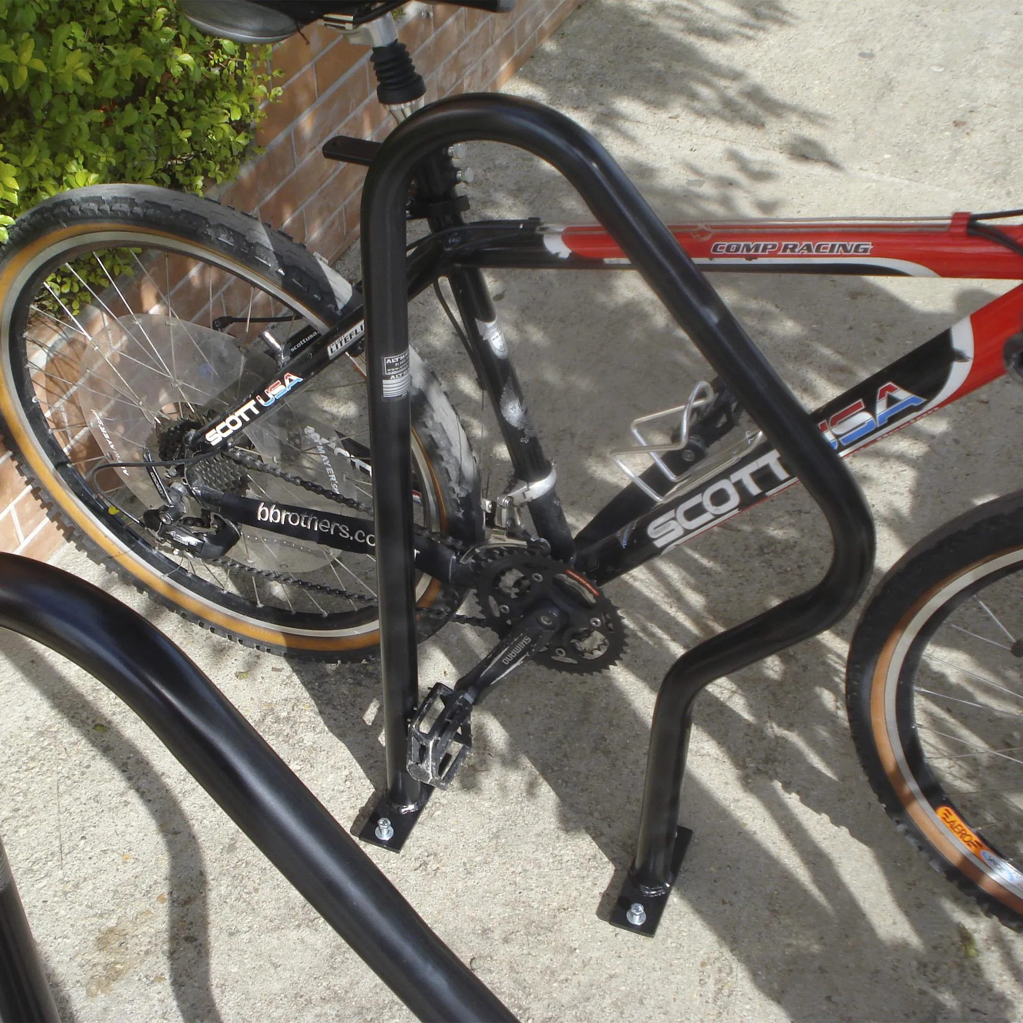 Bicicletario Tipo "r" Para Parafusar Galvanizado - Imagem 3