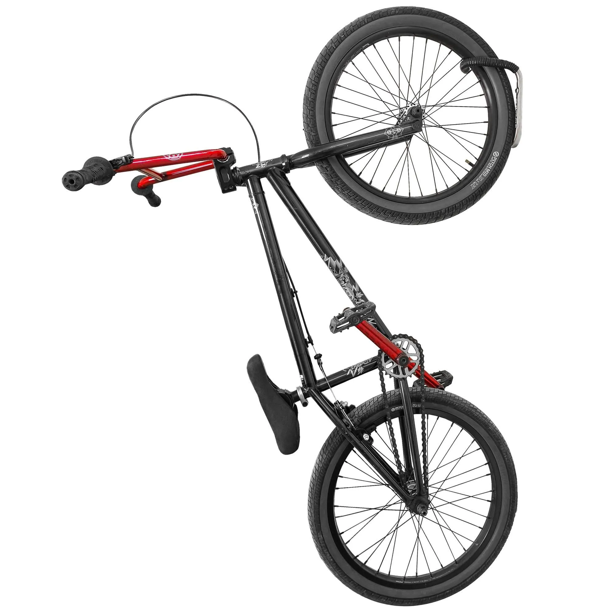 Suporte Vertical De Bicicleta Inox - Imagem 3