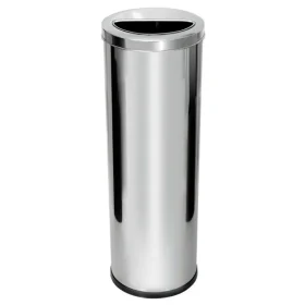 Lixeira Em Inox Com Aro Meia Lua 50L