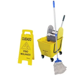 Kit De Limpeza Profissional N° 1 Amarelo