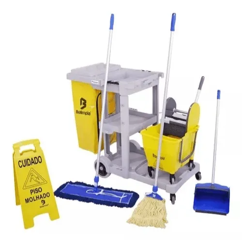 Kit De Limpeza Profissional N° 3 Amarelo