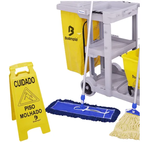 Kit De Limpeza Profissional N° 3 Amarelo - Imagem 2