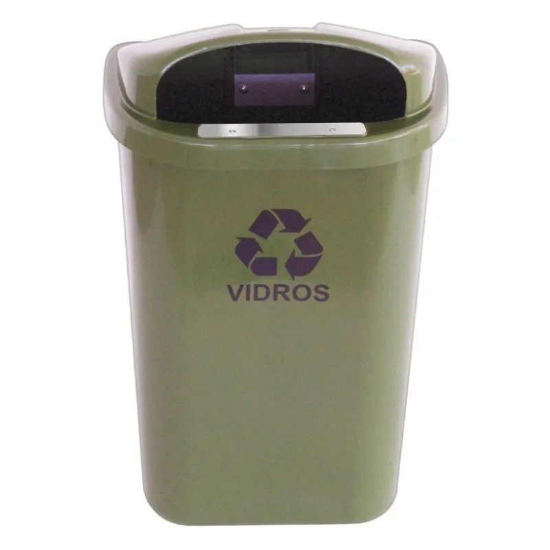 Lixeira Individual Para Coleta Seletiva De 50L (Sem Poste)