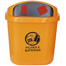 Suporte Para Descarte De Pilhas e Baterias 40L