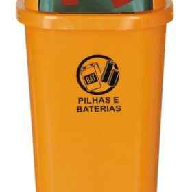 Suporte Para Descarte De Pilhas e Baterias 50L
